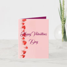 バレンタインデイカード