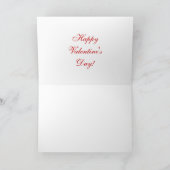 バレンタインデイカード シーズンカード (内部)