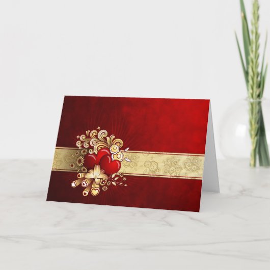 バレンタインデイカード シーズンカード (正面)