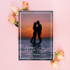 バレンタインデイカード – 愛と 招待状