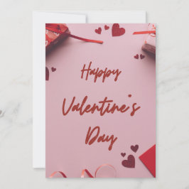 バレンタインデイカード 招待状