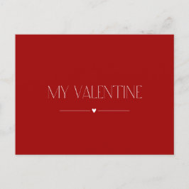 バレンタインデイカード「My Valentine」 ポストカード