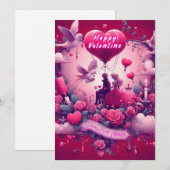 バレンタインデイカードv1 シーズンカード (正面/裏面)