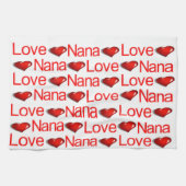 バレンタインデイキッチンハンドタオル愛ナナ キッチンタオル (横)