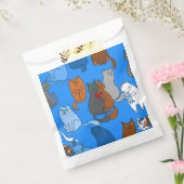 バレンタインデイキャッツハートブルー フェイバーバッグ (封をした状態)