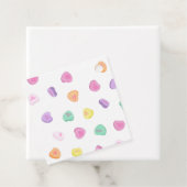 バレンタインデイキャンディハートパターン フェイバータグ (インサイチュ)