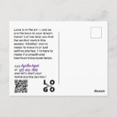 バレンタインデイキャンディ不動産仲介業者リアルティマーケティング ポストカード (裏面)