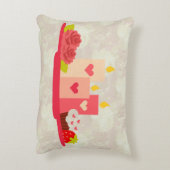 バレンタインデイキャンドルソフトフローラ アクセントクッション (裏面(縦))