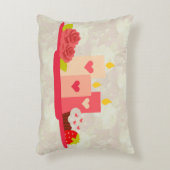 バレンタインデイキャンドルソフトフローラ アクセントクッション (正面(垂直))