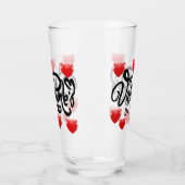 バレンタインデイグラス タンブラーグラス (左)