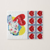 バレンタインデイジグソーパズル ジグソーパズル (横)