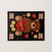 バレンタインデイジグソーパズル ジグソーパズル (横)