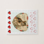 バレンタインデイジグソーパズル ジグソーパズル (横)