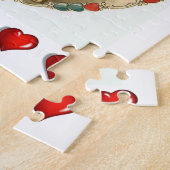 バレンタインデイジグソーパズル ジグソーパズル (側面)