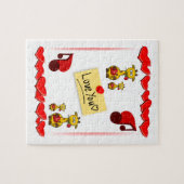 バレンタインデイジグソーパズル ジグソーパズル (横)