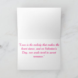 バレンタインデイスウィートロマンス カード