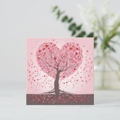 バレンタインデイツリーハート シーズンカード (スタンド正面)