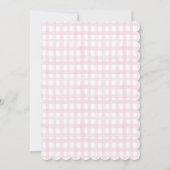 バレンタインデイティーパーティー編集可能招待状 招待状 (裏面)