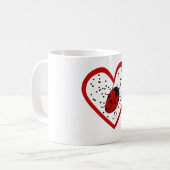 バレンタインデイバグ コーヒーマグカップ (正面左)