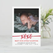 バレンタインデイフォト誕生 案内状 (スタンド正面)