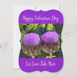 バレンタインデイフラットカード