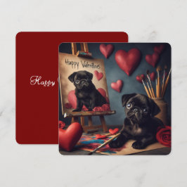 バレンタインデイフラットカード シーズンカード