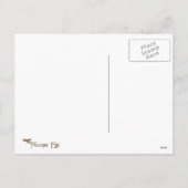 バレンタインデイベアとハートはがき シーズンポストカード (裏面)