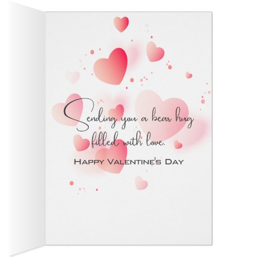 バレンタインデイベアfor kid (内側 (右))