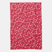 バレンタインデイホリデーキッチン キッチンタオル (縦)