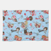 バレンタインデイホリデー キッチンタオル (横)