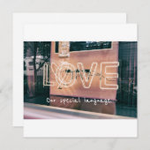 バレンタインデイラブカード シーズンカード (正面/裏面)