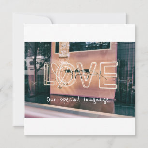 バレンタインデイラブカード シーズンカード