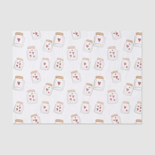 バレンタインデイラブルジャースハート 薄葉紙 (正面)