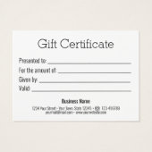 バレンタインデイラブルレッドホワイトハートギフトカード (裏面)