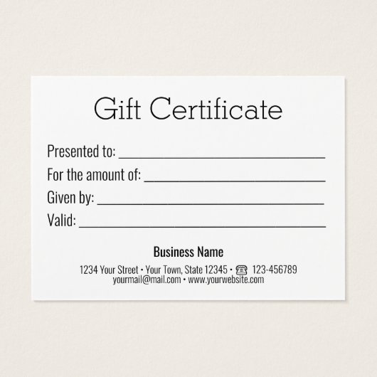 バレンタインデイラブルレッドホワイトハートギフトカード (裏面)