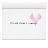 バレンタインデイレッドヤーンハート (内部横(下))