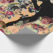 バレンタインデエンジェルズインピーチラッピング紙 ラッピングペーパー (角)