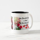 バレンタインデギフトマグ ツートーンマグカップ (正面右)