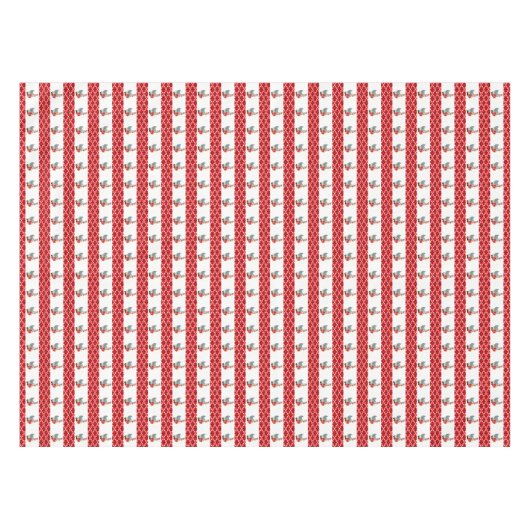 バレンタインデタブレクロスダック テーブルクロス (正面(横))