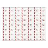 バレンタインデタブレクロース子猫 テーブルクロス (正面(横))