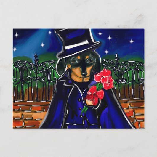 バレンタインデックシュント シーズンポストカード (正面)