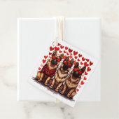 バレンタインデドイツ羊飼い犬 フェイバータグ (インサイチュ)