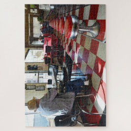 バレンタインデナーインテリア ジグソーパズル