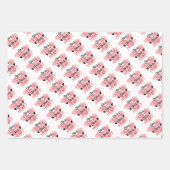 バレンタインデラッピング紙シート ラッピングペーパーシート (正面2)