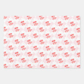 バレンタインデラッピング紙シート ラッピングペーパーシート (正面2)