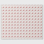 バレンタインデラッピング紙デザイン ラッピングペーパー (フラット)