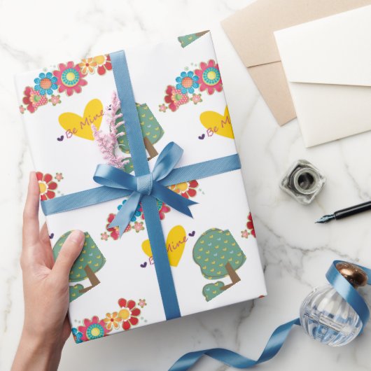 バレンタインデラッピング紙ベミーン ラッピングペーパー (ギフト)