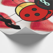 バレンタインデラッピング紙 ラッピングペーパー (角)