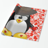 バレンタインデラッピング紙 ラッピングペーパー (アンロールド)