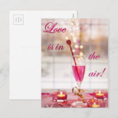 バレンタインデラブシャンパン シーズンポストカード (正面/裏面)